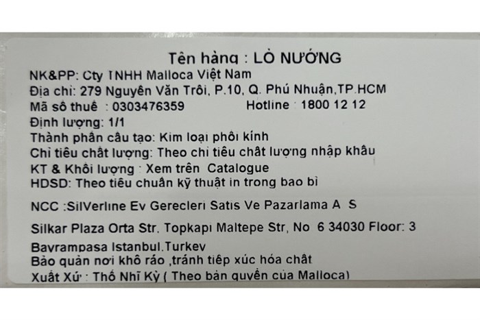 Lò nướng âm Malloca MOV-655 EST 65 lít Màu Đen