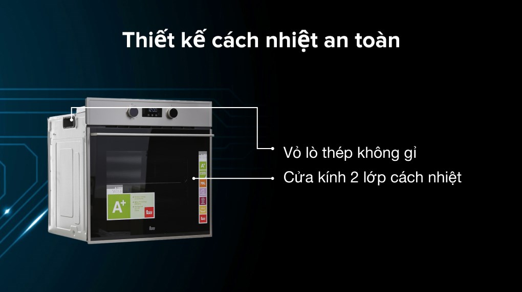 Lò nướng âm Teka HSB 635 70 lít