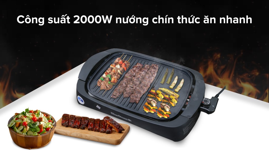 Bếp nướng điện Bluestone EGB-7411 2000 W