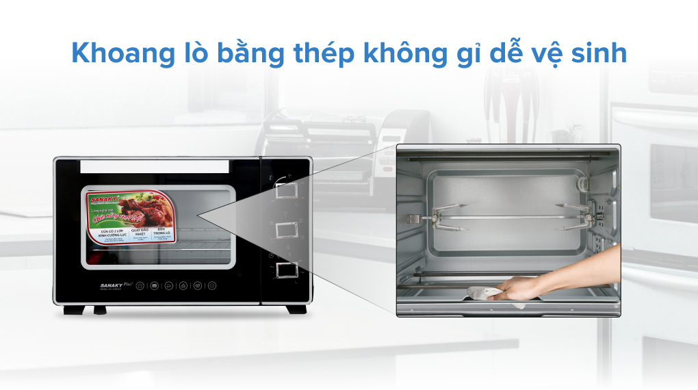 Lò nướng Sanaky VH3599S2D 35 lít