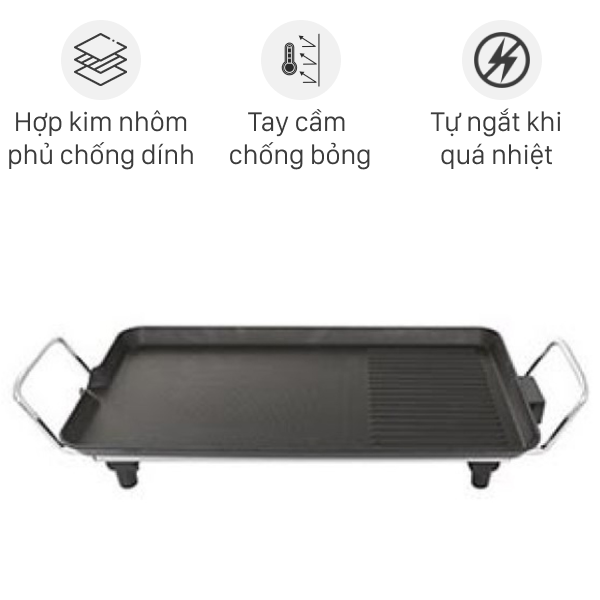 Bếp Nướng Điện Kangaroo Kg 699 2000 W