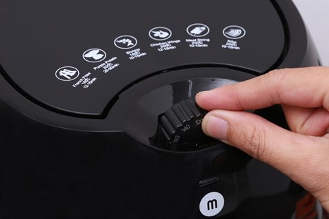 Chỉnh nhiệt độ - Nồi chiên Mishio 4L MK40