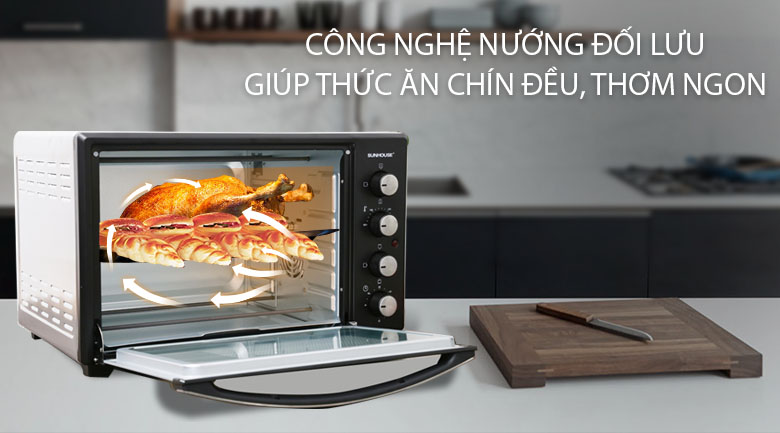 Lò nướng điện Sunhouse SHD4248S 48 lít