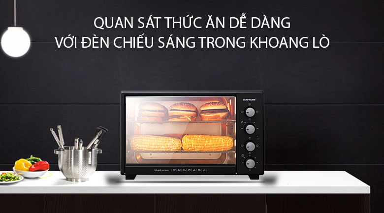 Lò nướng điện Sunhouse SHD4248S 48 lít