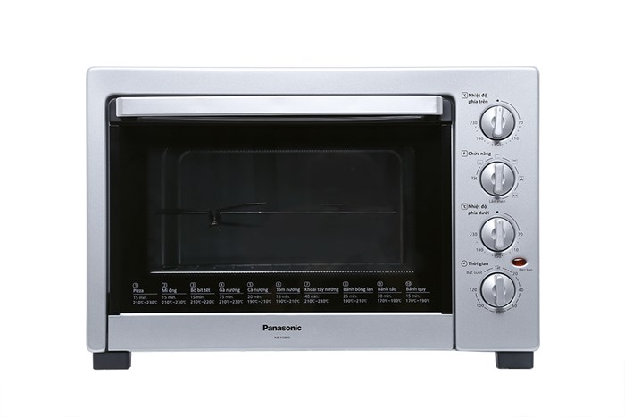 Lò nướng Panasonic NB-H3800SRA 38 lít Màu Bạc