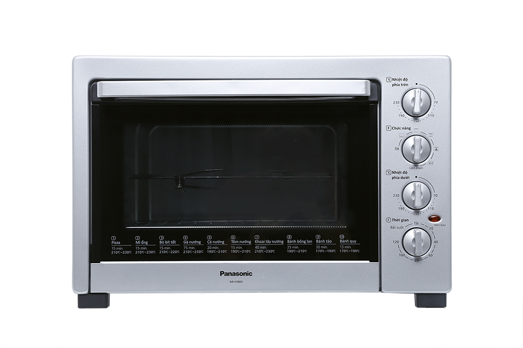 Lò nướng Panasonic NB-H3800SRA 38 lít Màu Bạc