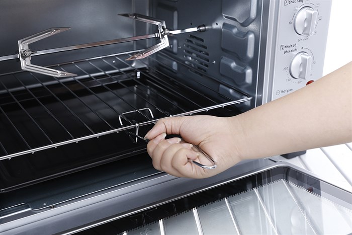 Lò nướng Panasonic NB-H3800SRA 38 lít Màu Bạc