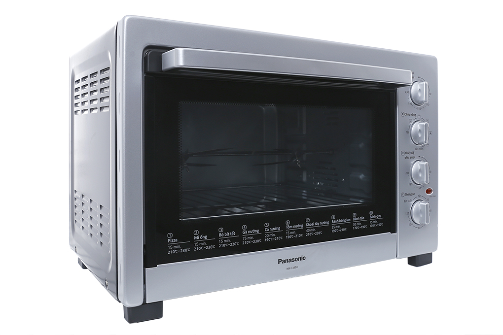 Lò nướng Panasonic NB-H3800SRA 38 lít Màu Bạc