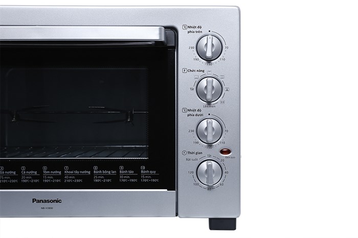 Lò nướng Panasonic NB-H3800SRA 38 lít Màu Bạc