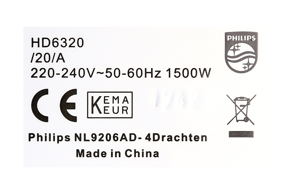 Bếp nướng điện Philips HD6320 1500W chính hãng