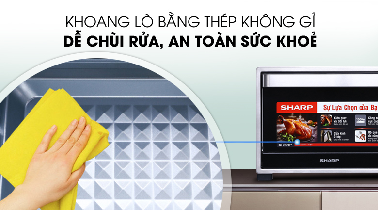 Lò nướng Sharp EO-A323RCSV-ST 32 lít - 19