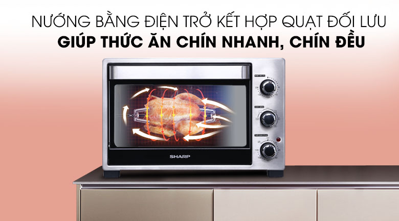 Lò nướng Sharp EO-A323RCSV-ST 32 lít - 17