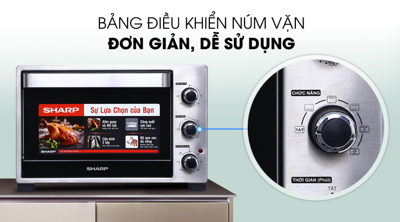 Lò nướng Sharp EO-A323RCSV-ST 32 lít - 14