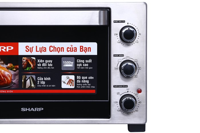 Lò nướng Sharp EO-A323RCSV-ST 32 lít Màu Bạc