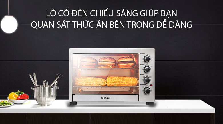 Lò nướng Sharp EO-A384RCSV-ST 38 lít - 15
