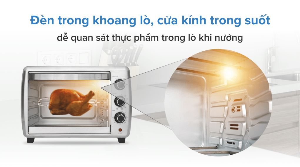 Lò nướng Electrolux EOT30MXC 30 lít