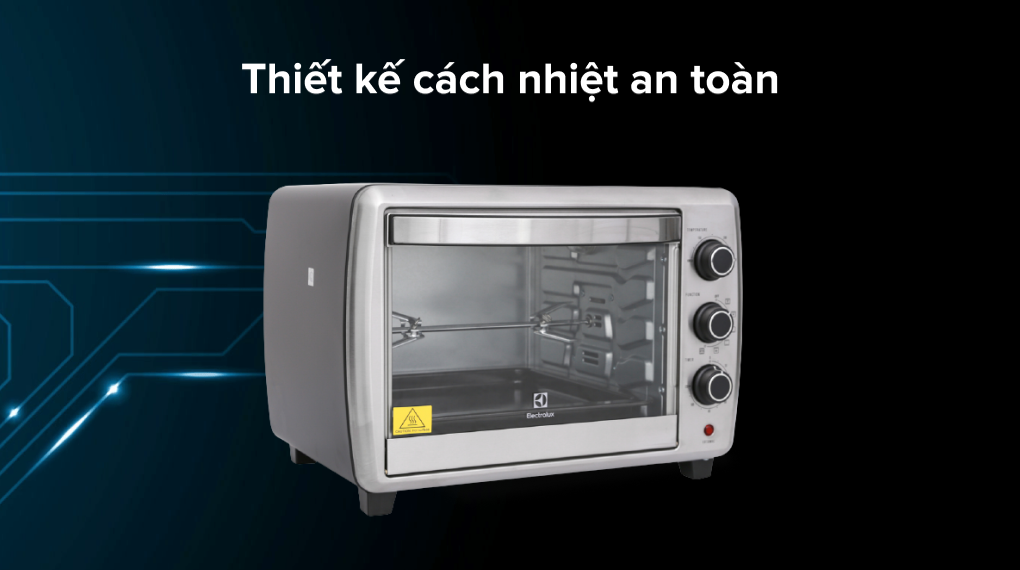 Lò nướng Electrolux EOT30MXC 30 lít