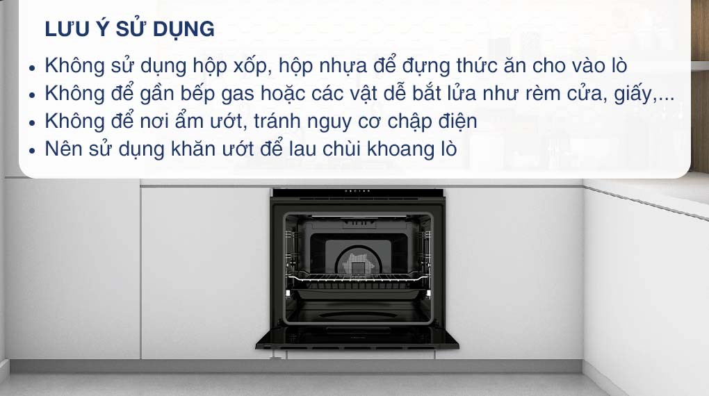 Lò nướng âm Teka HLB 860 70 lít