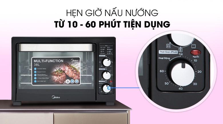 Lò nướng Midea MEO-38AGY8 38 lít