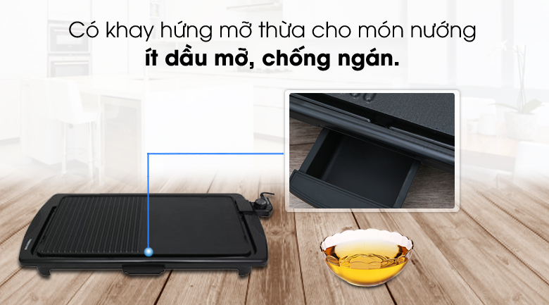 Bếp nướng điện Happycook HGR 5295 KG 2000 W