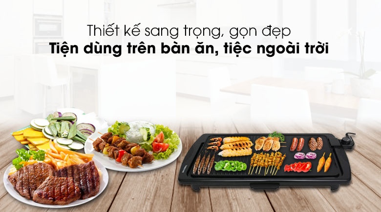 Bếp nướng điện Happycook HGR 5295 KG 2000 W