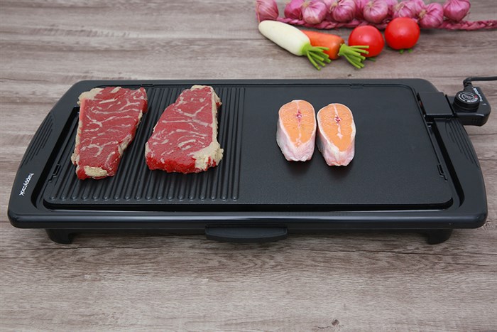 Bếp nướng điện Happycook HGR 5295 KG 2000 W Màu Đen