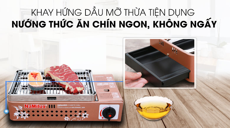 Bếp nướng ga Namilux NH-84N - 13