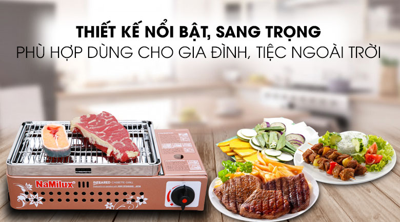 Bếp nướng ga Namilux NH-84N - 9