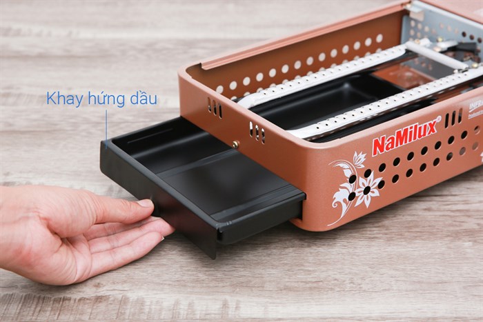 Bếp nướng ga Namilux NH-84N Màu Nâu nhạt