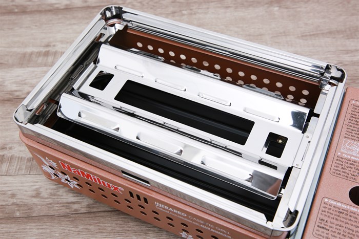Bếp nướng ga Namilux NH-84N Màu Nâu nhạt