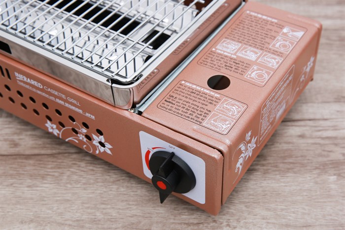 Bếp nướng ga Namilux NH-84N Màu Nâu nhạt