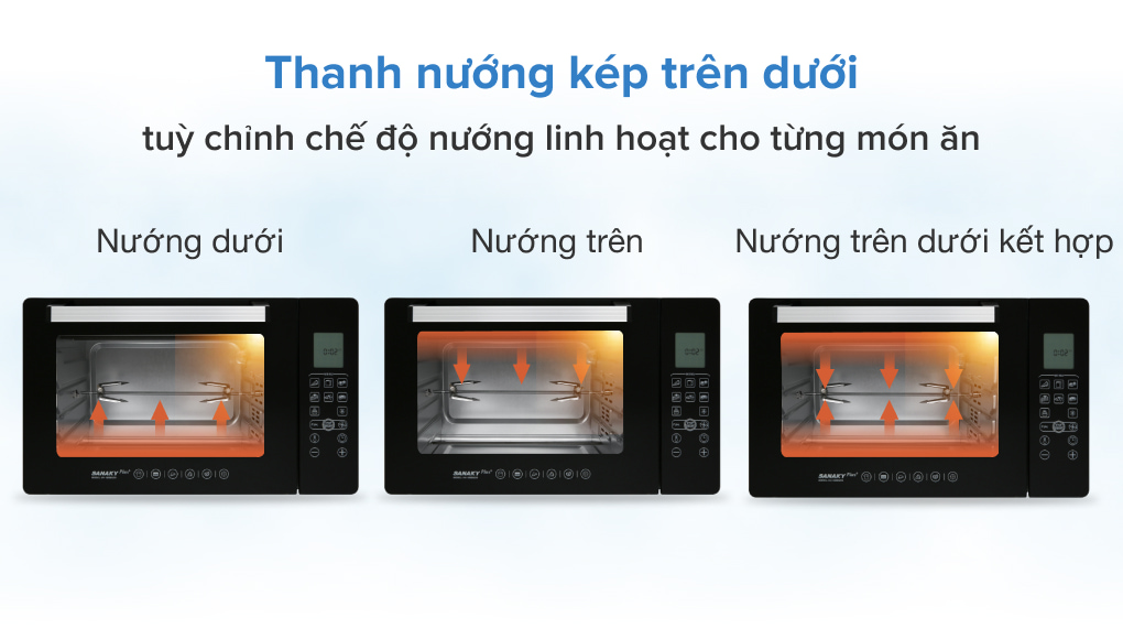 Lò Nướng Sanaky VH 5088N2D 50 lít