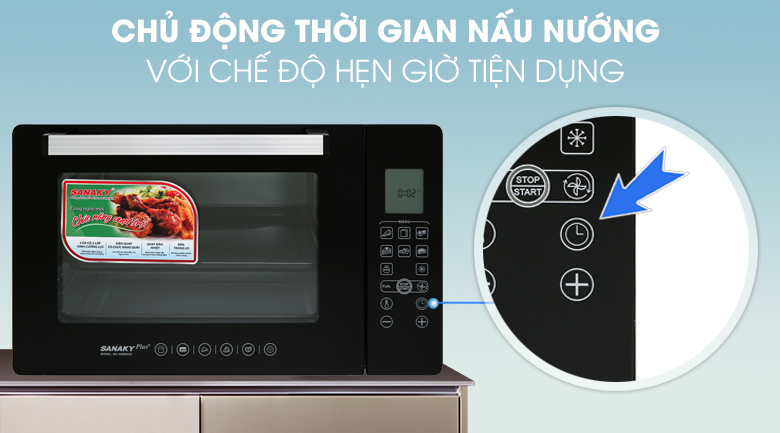 Lò Nướng Sanaky VH 5088N2D 50 lít - 12