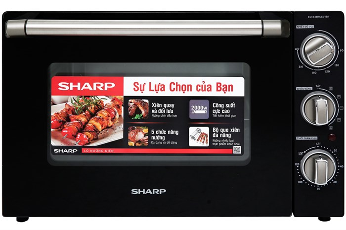 Lò nướng Sharp EO-B46RCSV-BK 46 lít Màu Đen