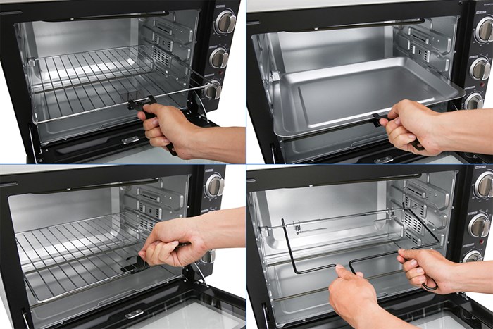 Lò nướng Sharp EO-B46RCSV-BK 46 lít Màu Đen