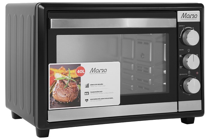 Lò nướng Sunhouse Mama SHD4240 40 lít Màu Đen