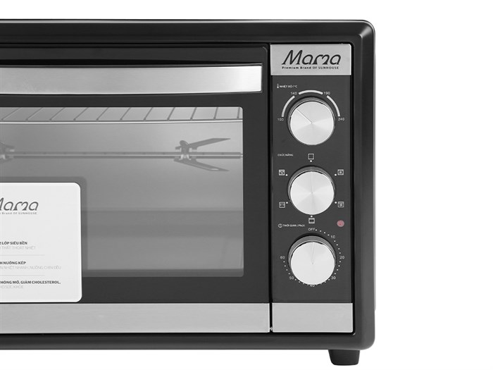Lò nướng Sunhouse Mama SHD4240 40 lít Màu Đen