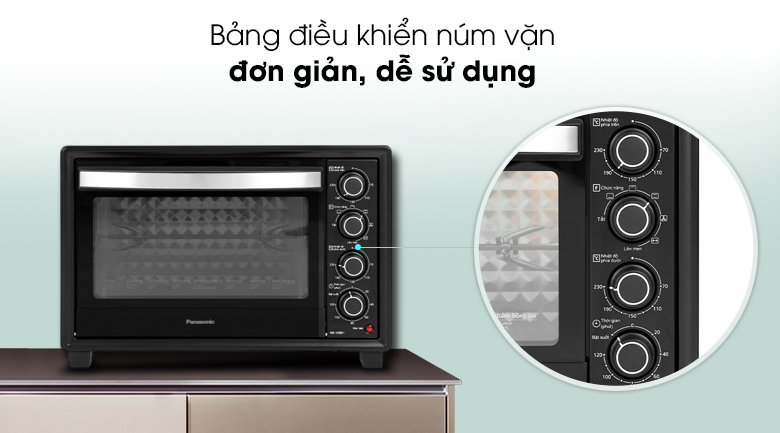 Lò nướng Panasonic NB-H3801KRA 38 lít