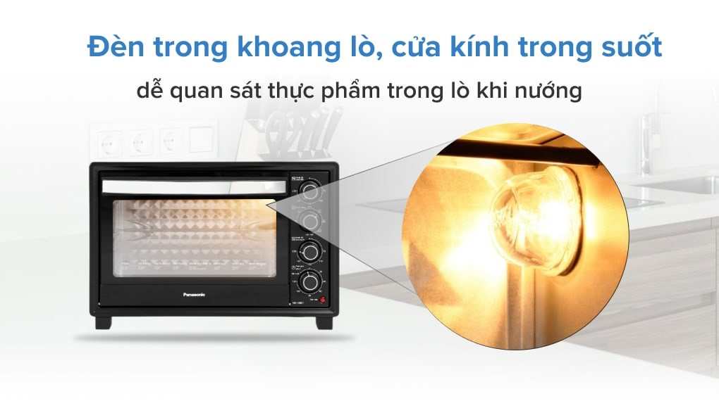 Lò nướng Panasonic NB-H3801KRA 38 lít