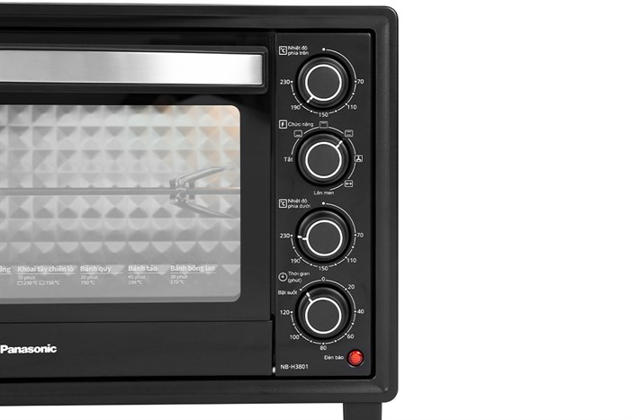 Lò nướng Panasonic NB-H3801KRA 38 lít Màu Đen