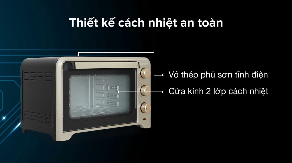 Lò nướng Kangaroo KG4001 40 lít