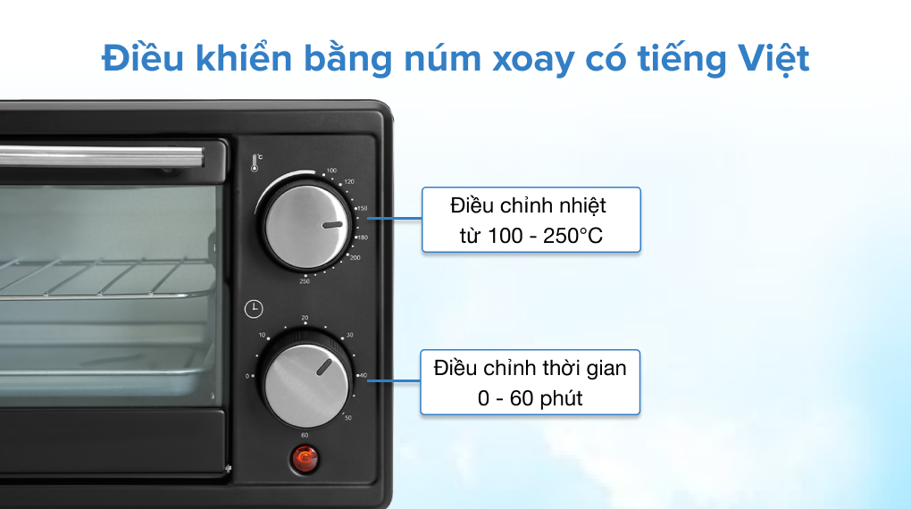 Lò nướng Mishio MK-177 14 lít