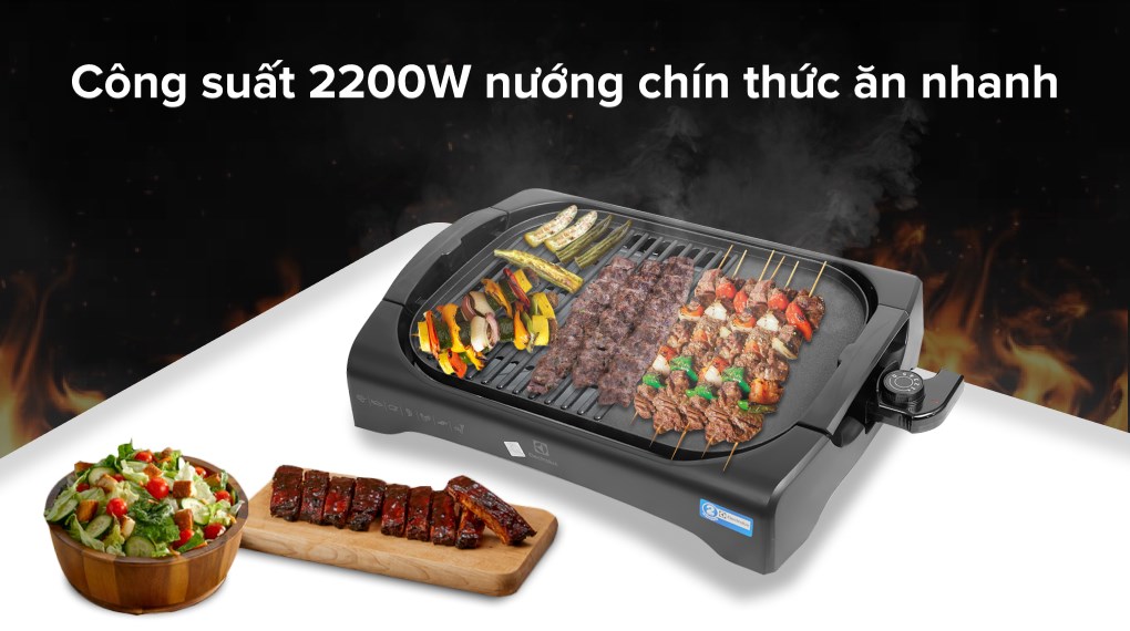 Bếp nướng điện Electrolux ETTG1-40BK 2200W