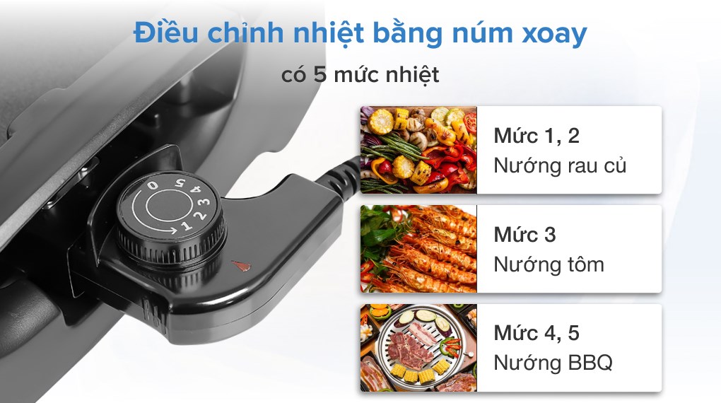 Bếp nướng điện Electrolux ETTG1-40BK 2200W