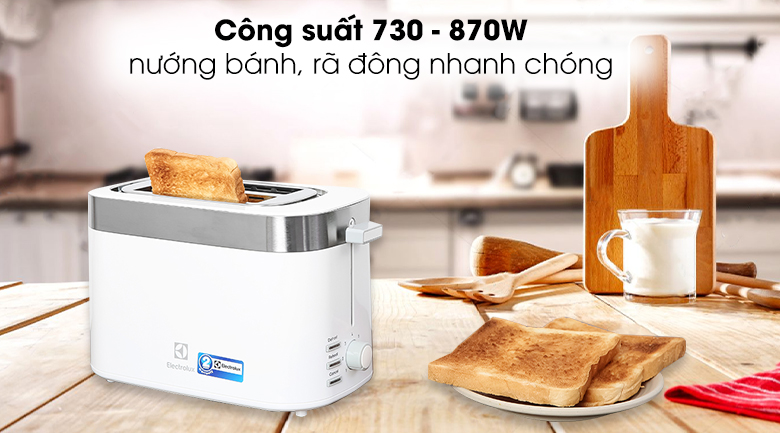 Máy nướng bánh mì Electrolux E2TS1-100W