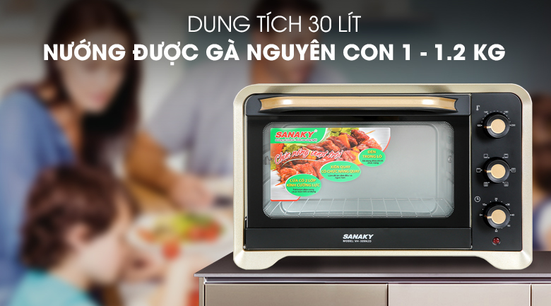 Lò nướng Sanaky LN.VH309N2D 30 lít - 15