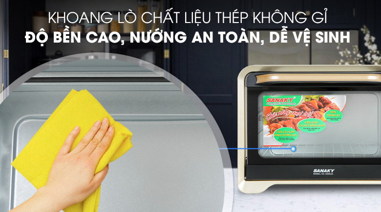 Lò nướng Sanaky LN.VH309N2D 30 lít - 14