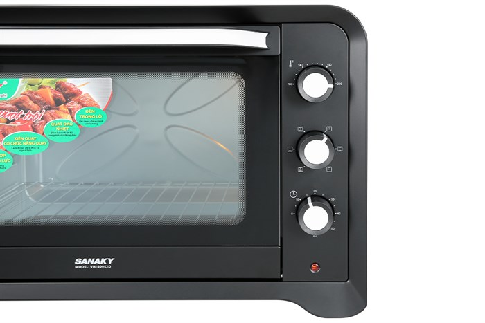 Lò nướng Sanaky LN.VH809S2D 80 lít Màu Đen