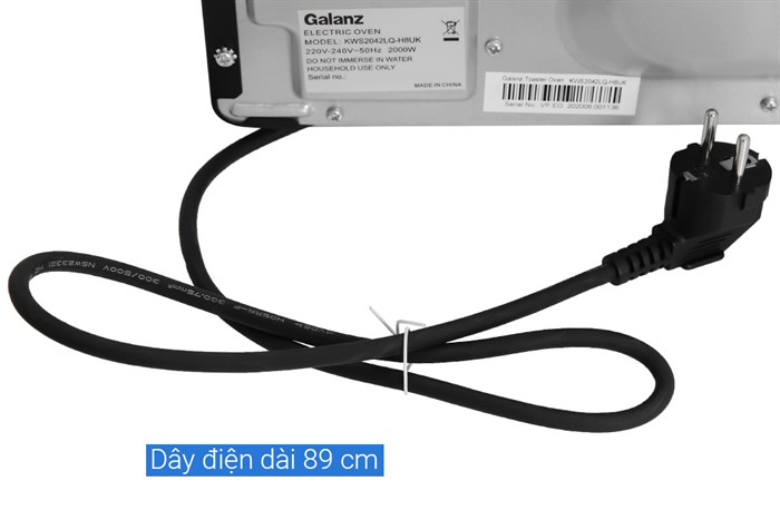 Lò nướng thùng Galanz KWS2042LQ-H8UK 42 lít Màu Xám