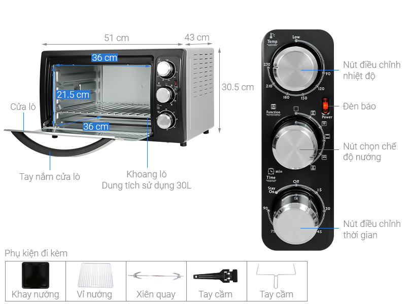 Lò nướng Torino BMSW2616